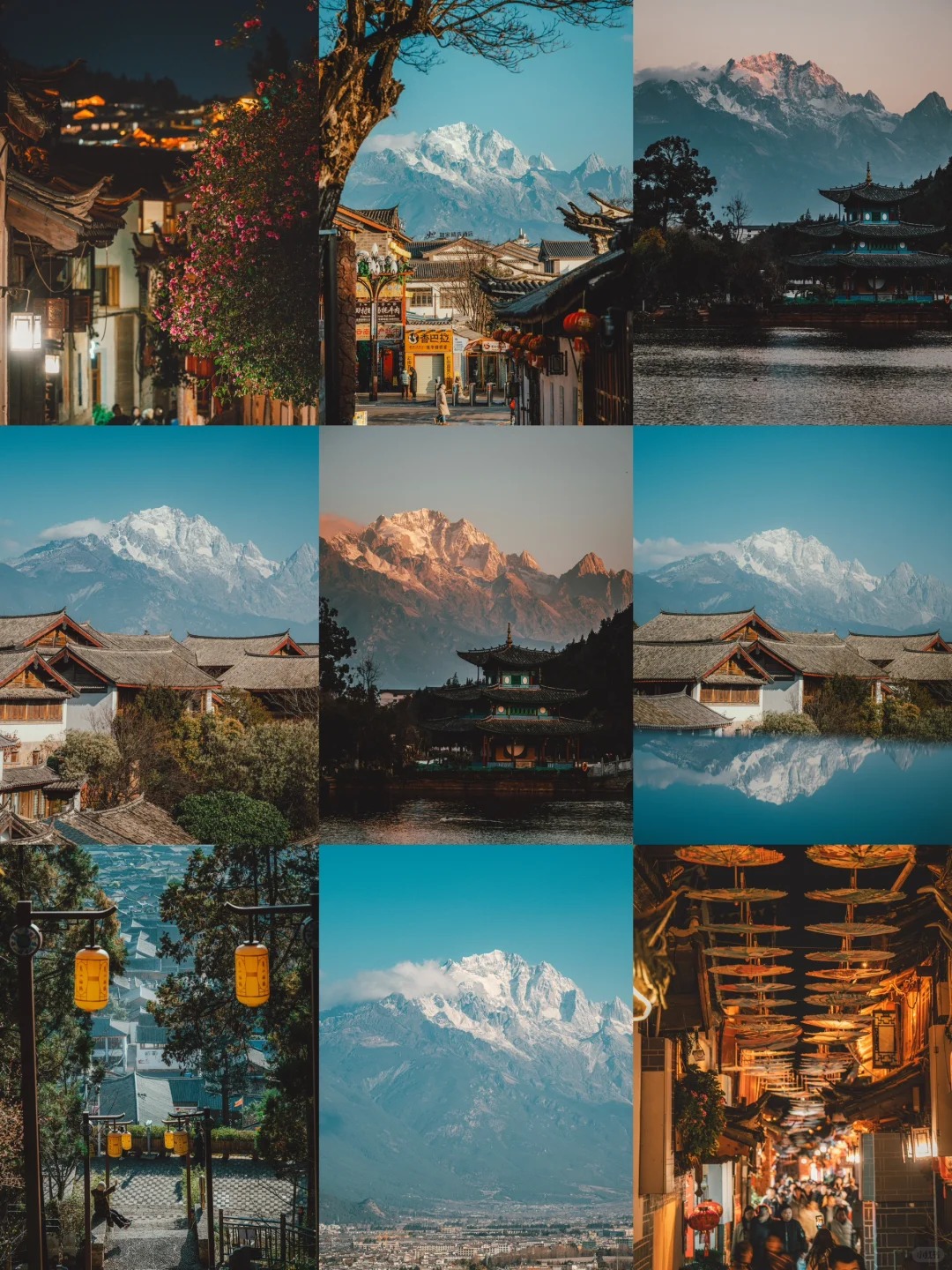 丽江｜玉龙雪山日出➕古城机位